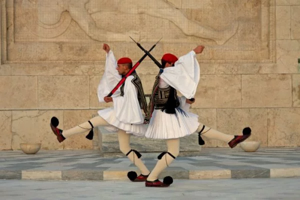 Change of the guards, Athens